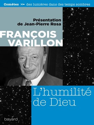 cover image of L'humilité de Dieu